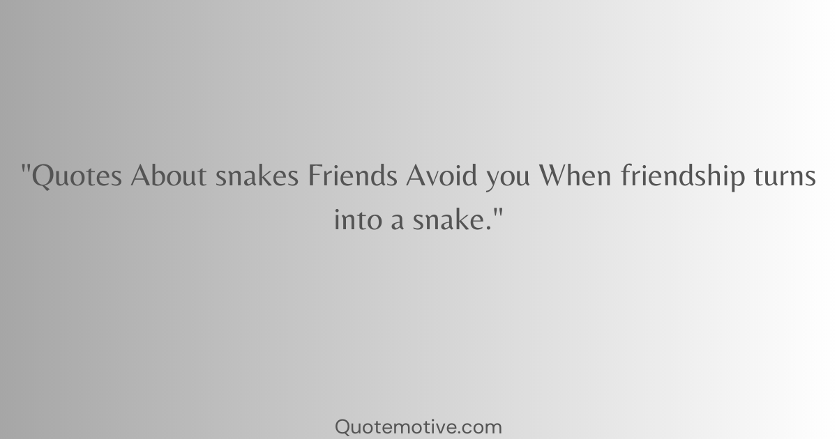 Caption About Snakes